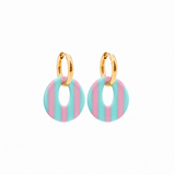 BOUCLES ALLEGRA - avec ou sans anneaux (9  coloris)