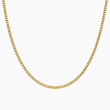 Collier Azura, maille type vénitienne, acier inoxydable